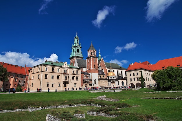 The castle in Krakow Poland