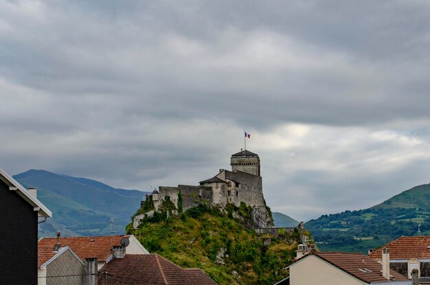 Castle of Lourdes in the Pyrenees