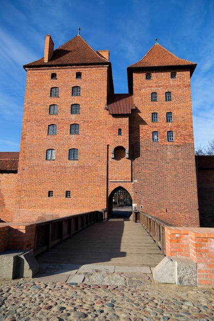 Castle in Malbork in Poland