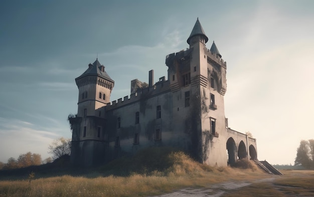 A castle in the middle of nowhere