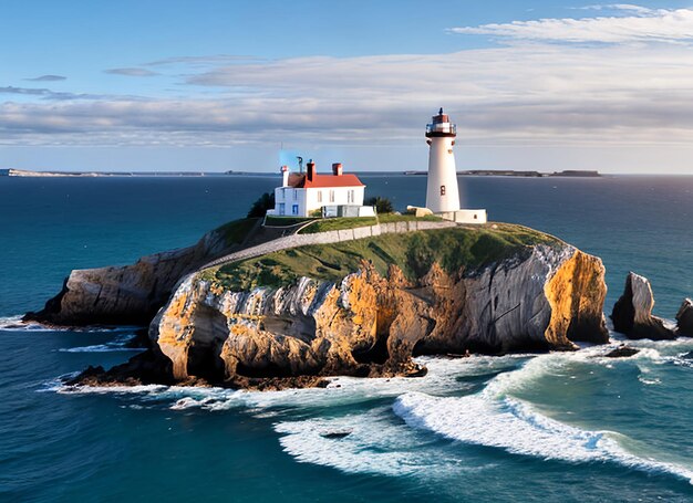 Castle point lighthouse