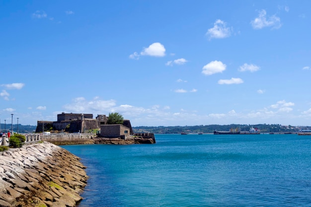 Castle of San Anton in A Coruna