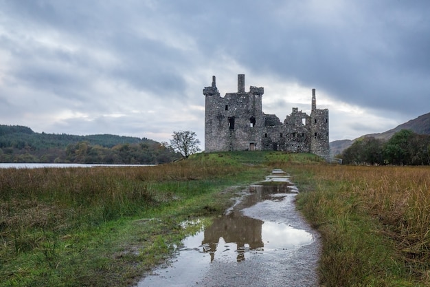 Photo castle in scotland