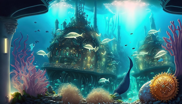 Castle Under the sea