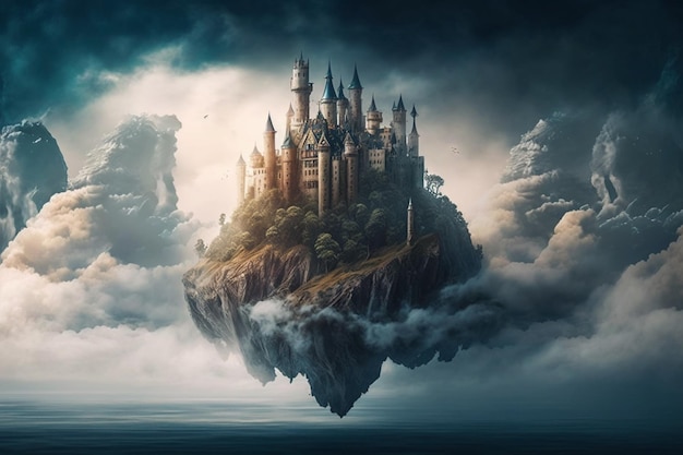 A castle in the sky