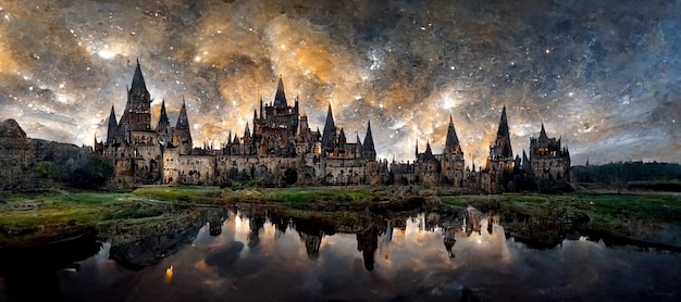 A castle in the sky