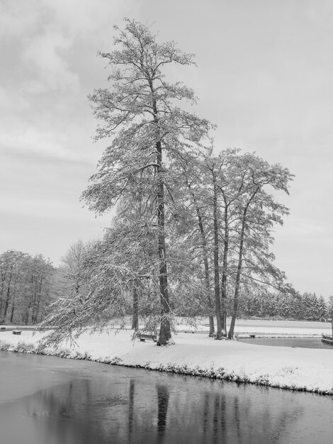 castle in the snow