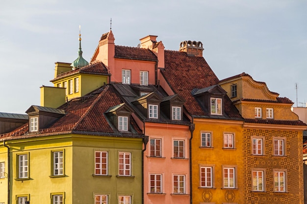 Castle Square in Warsaw Poland