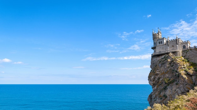 The castle Swallow's Nest in Crimea