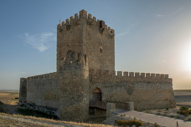 Castle of Tiedra in Valladolid