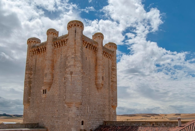 Castle at Torrelobaton Valladolid