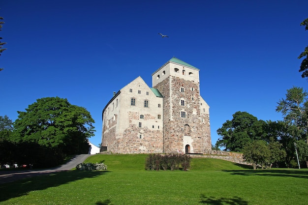 The castle in Turku Finland