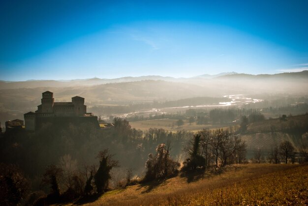 Castle in the valley