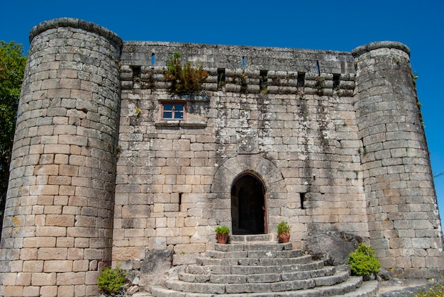 Castle of Villasobroso in the province of Pontevedra in Galicia