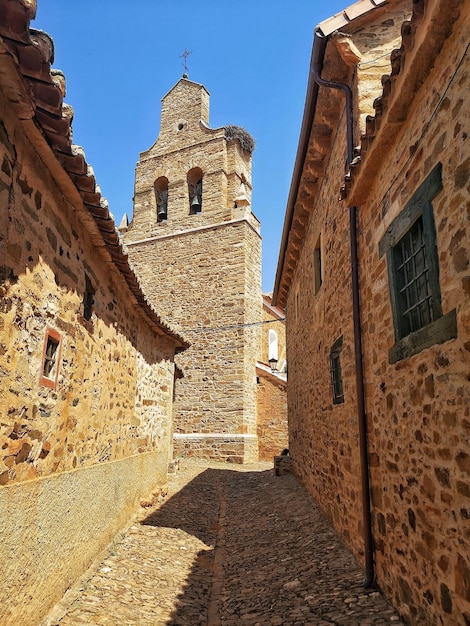 Photo castrillo de los polvazares a town belonging to astorga in castilla y leon