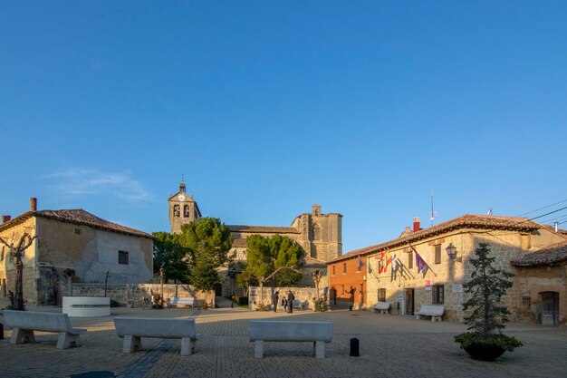 Photo castrillo mota de judios in the province of palencia spain