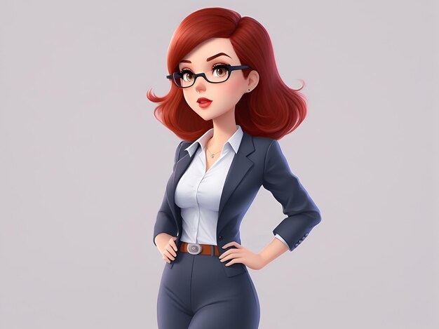 Photo casual_business_woman_character