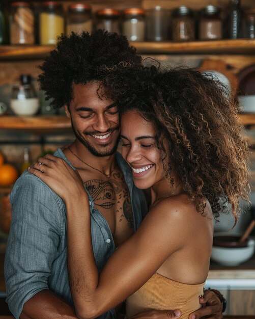 Casual DateNight Cooking in Modern Kitchen