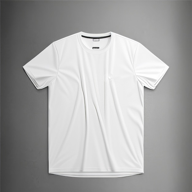 casual plain white mockup blank shirt