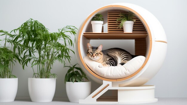 Photo cat condo ultimate tranquility