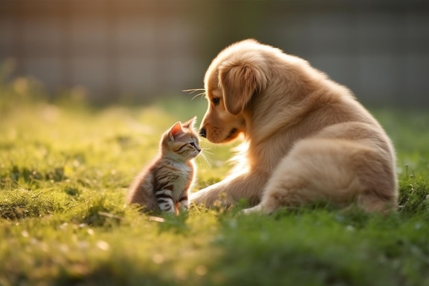 猫と犬の友情