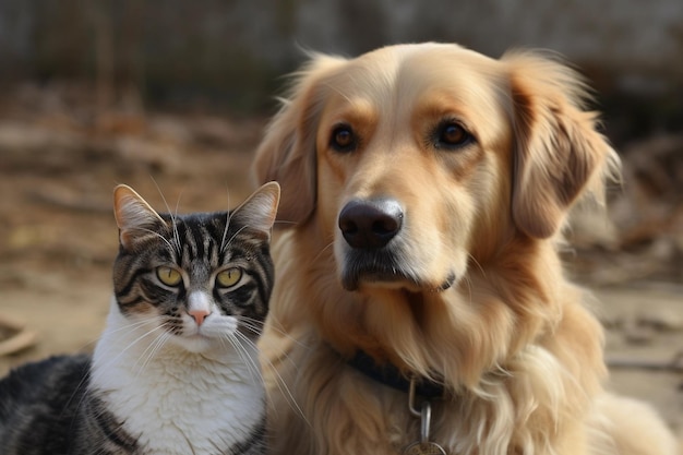 cat and dog