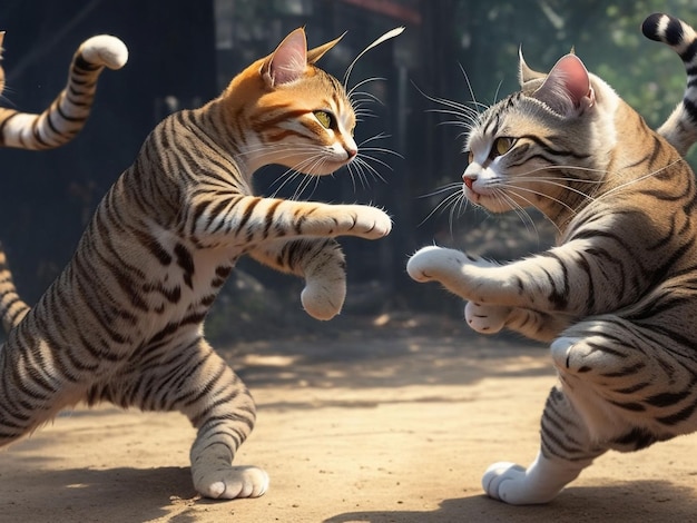 Cat Fighting