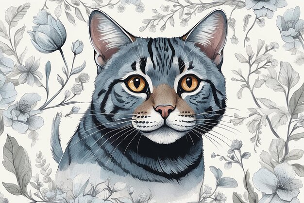 Cat illustration