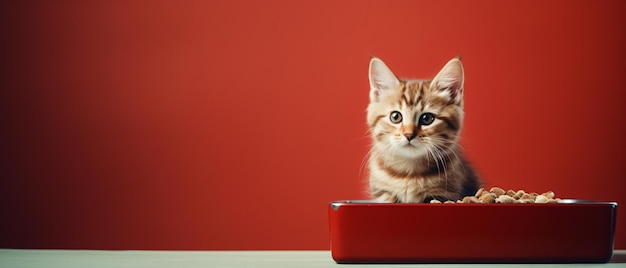 Cat in a litter box poster