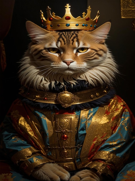 写真 屋根の猫の王