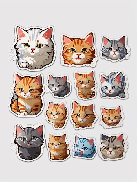 Cat Stickers