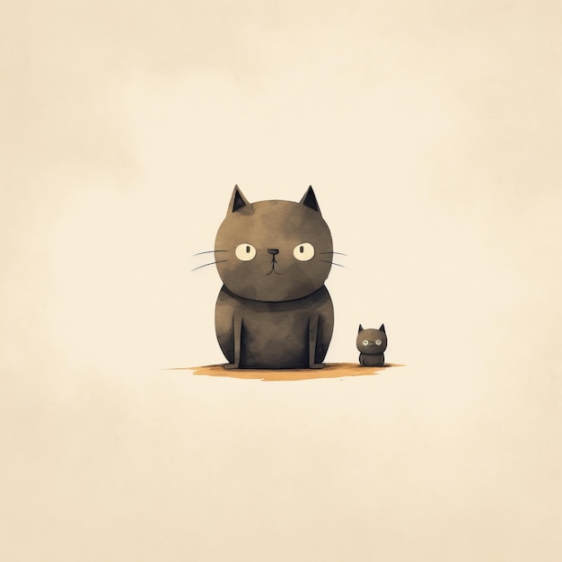 Cat With Hand In Mouth Art By Jon Klassen