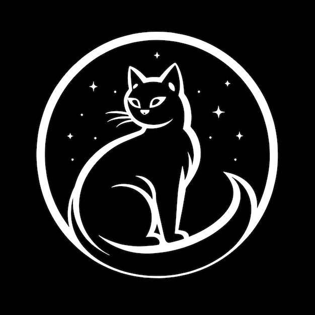 猫の星座星座占星術 12 の形而上学的なセクターのタトゥー プリント