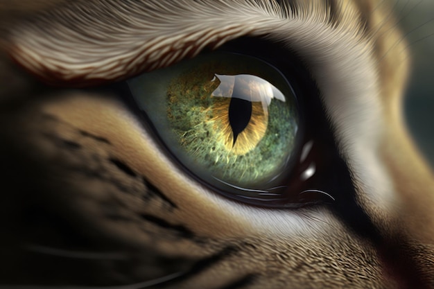 Cat39s eye Generative AI