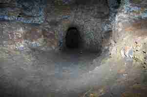 Photo catacombe paleocristiane di porta d'ossuna in palermo, sicily