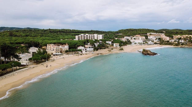 Catalan beach in Costa Brava Catalonia, Spain