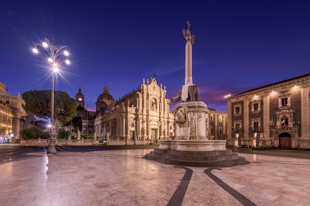 Catania Sicily Italy at the Duomo