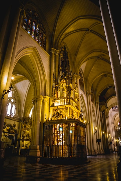 Cathedral arcs, Tourism, Toledo, most famous city in spain