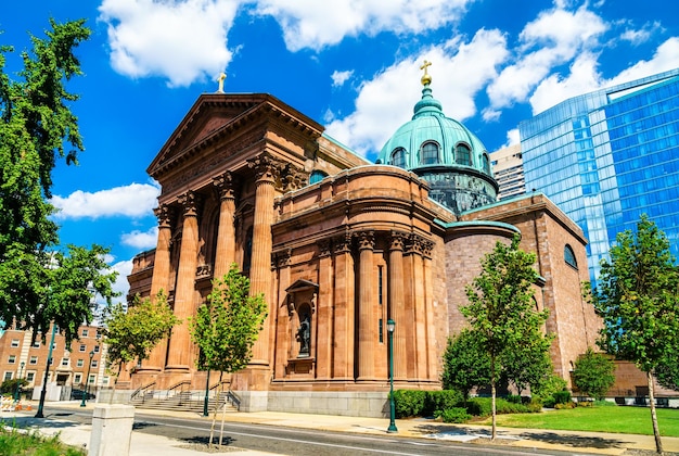 Cathedral basilica of saints peter and paul in philadelphia united states