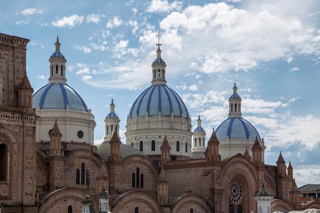 Cathedral of buildings against sky