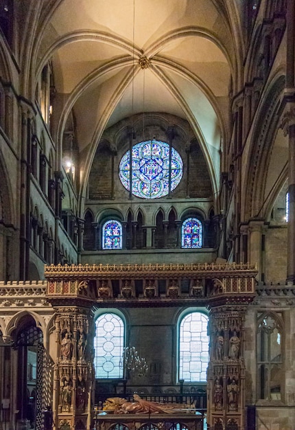 Cathedral in Canterbury Kent UK