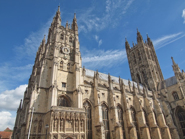 Cathedral in Canterbury, UK