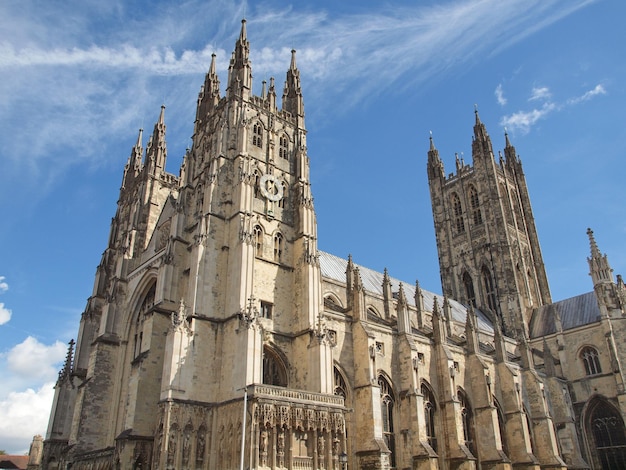 Cathedral in Canterbury, UK