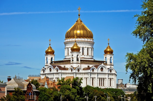 모스크바, 러시아에서 구세주 그리스도 성당
