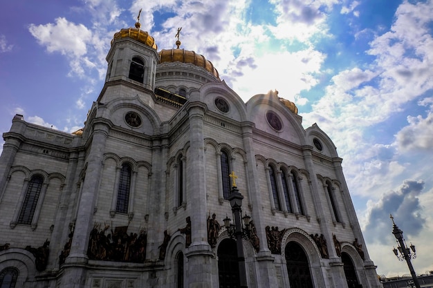 Cathedral of Christ the Saviour in Moscow Russia