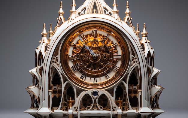 Cathedral Clock Generative AI