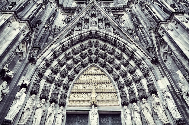 Photo the cathedral of cologne