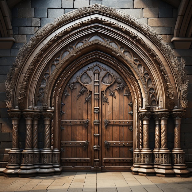 Photo cathedral door