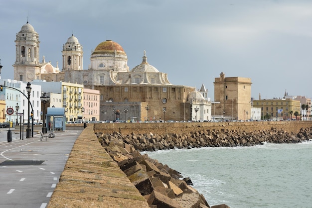 Cathedral of the Holy Cross in Cadiz