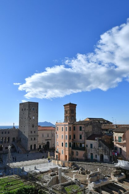 The cathedral of the Lazio town of Terracina Italy